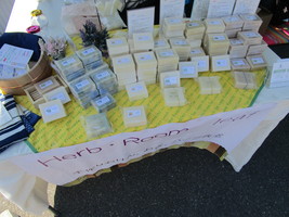 Ｈｅｒｂ・Ｒｏｏｍ　ｌｅａｆイベント出店童学寺いろは市ディスプレイ