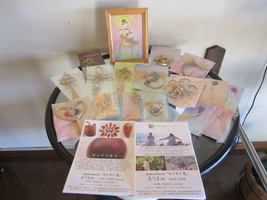 Ｈｅｒｂ・Ｒｏｏｍ　ｌｅａｆイベント出店とよとみ珈琲さんでご一緒させていただいた出店者さんの作品