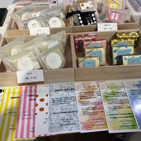 Ｈｅｒｂ・Ｒｏｏｍ　ｌｅａｆも出店した阪神百貨店販売用石けんスペース