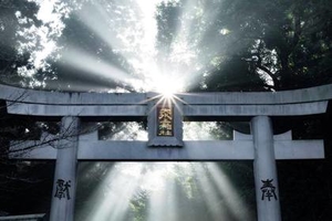 Ｈｅｒｂ・Ｒｏｏｍ　ｌｅａｆイベント出店ワンネス祭Ⅲ in 大水上神社朝の風景