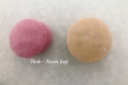 Herb・Room leafイベント出店第1回卑弥呼フェスマカロン石けんづくりワークショップ参加者様の作品