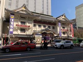 東京銀座歌舞伎座ランチまで時間があったので、ズームでパシャ