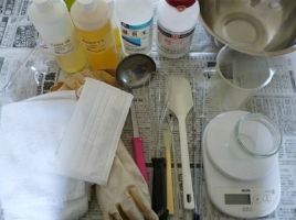 手づくり石けんは、どうやって作るの？