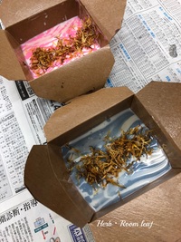 Ｈｅｒｂ・Ｒｏｏｍ　ｌｅａｆカルチャーセンターデザイン石けん講座
