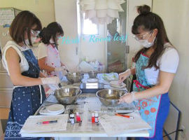 【お客様の作品】じゃらんよりお申込み徳島ご当地石けんのさわやかすだち石けん