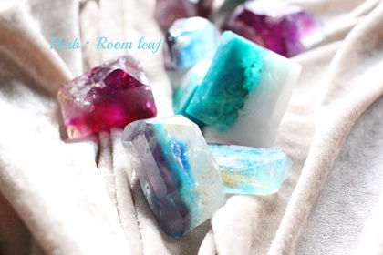 【レッスン】通常のBasic1〜3メソッド以外に、Basic1がもう1個作れるのが嬉しい♪georac® soap メソッドで作る宝石石けんlesson