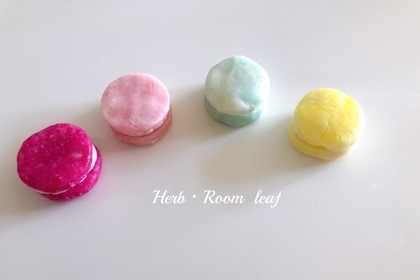 Ｈｅｒｂ・Ｒｏｏｍ　ｌｅａｆイベント出店モリソンズでマカロン石けんづくりワークショップ