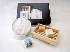 Herb・Room leaf碧ものがたりシリーズ碧彩り&石けん箱セット