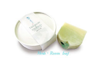 Ｈｅｒｂ・Ｒｏｏｍ　ｌｅａｆ碧ものがたり石けんシリーズＳＵＤＡＣＨＩ＆ＹＯＭＯＧＩ石けん100ｇ